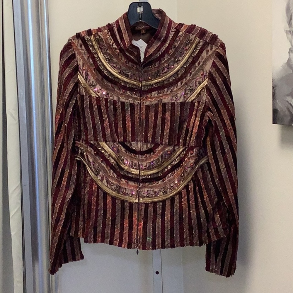 Obstinee by Ika Multi-Colored Jacket, Women’s Size 10